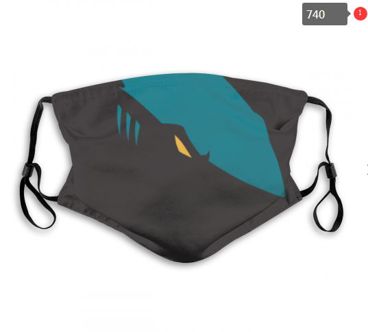 NHL San Jose Sharks #11 Dust mask with filter->nhl dust mask->Sports Accessory